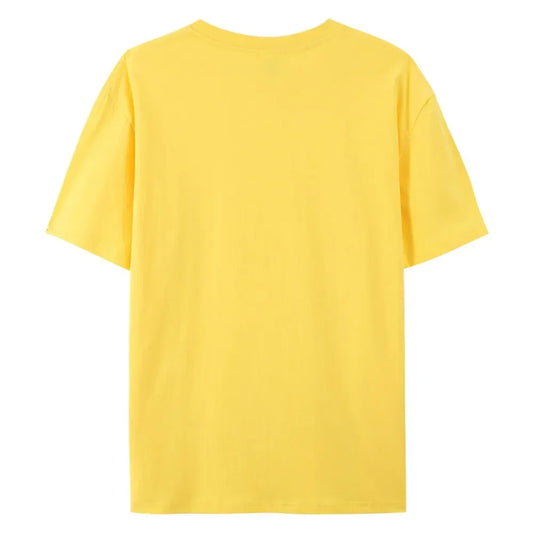 Banana Men's Casual Short-sleeved T-shirt with 100% Cotton Fashion print Tees oversize.