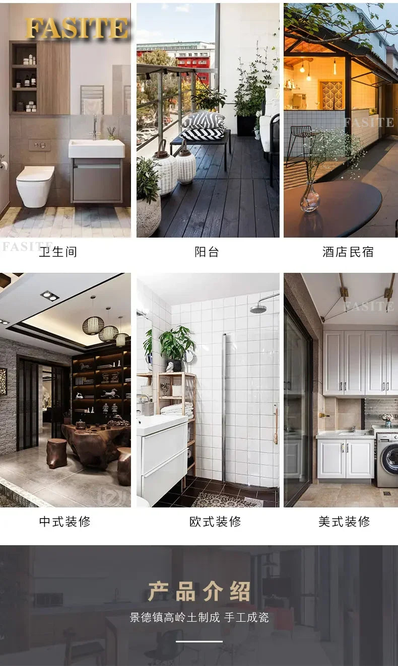 Säulenwaschbecken, Innenhof, integrierter Pool, bodenstehendes Inter-Plattform-Waschbecken, Balkon, Badezimmer, Sockelwaschbecken aus Keramik