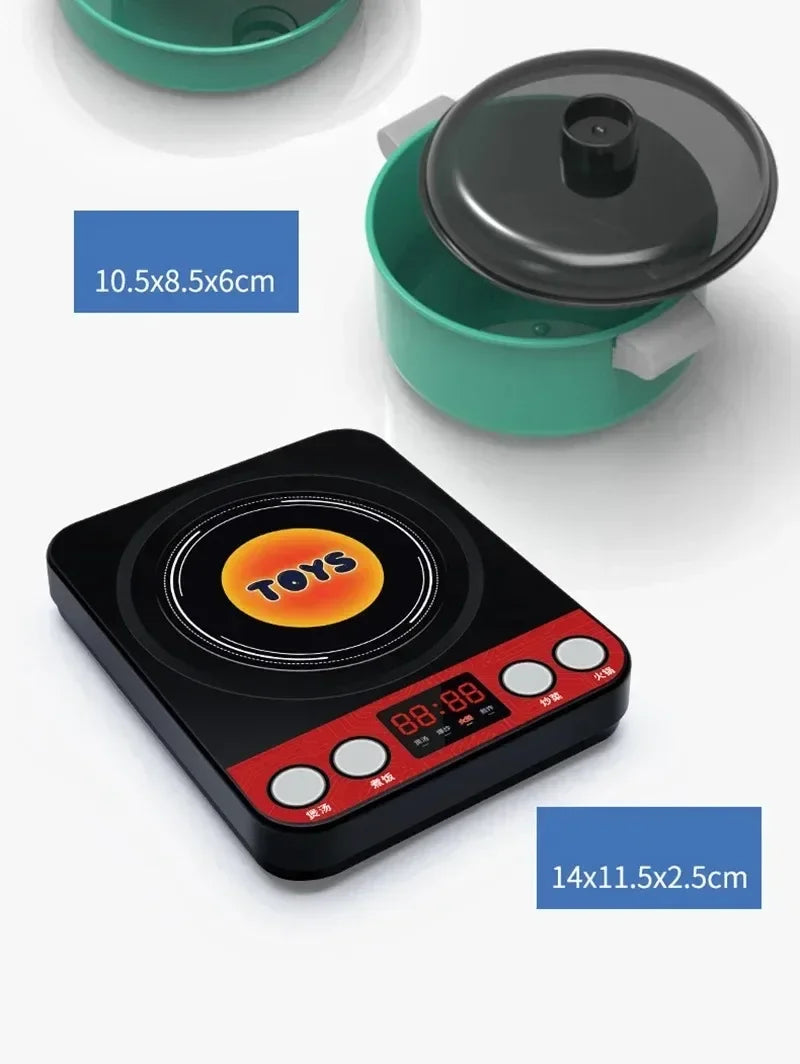 Kids Kitchen Toys Set 92/69/59 PCS Play Kitchen Accessories Kit with Play Pots Pretend Food Cooking Toy Toddler Girls Boy Gift.