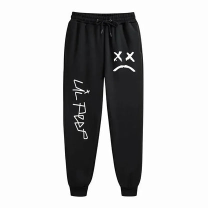 2024 New Running Jogging Pants Lil Peep Cry Baby Men Soft Bodybuilding Joggers Sweatpants Long Trousers Sport Training.