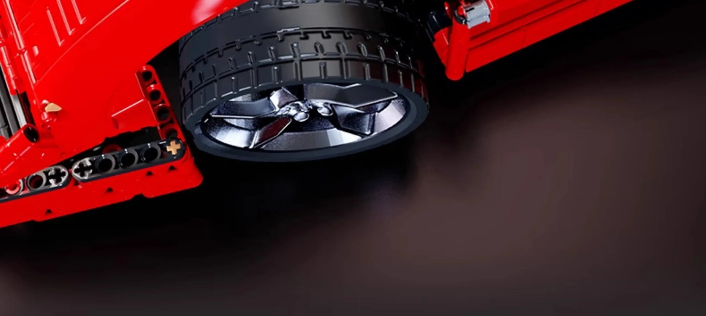 4026PCS Technical LOX Edition F40  Assembly MOC 140629 Building Block Car Supercar Model Adult High Difficulty Racing Toys