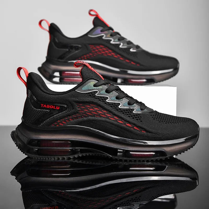 Male Sneakers Men Thin Tide Shoes Hollow Breathable Men Tide Brand 2023 NEW Summer Sneakers Running Net Shoes Youth Blade Shoes.