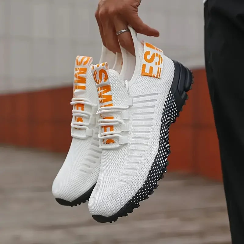 Men Casual Sneakers Summer Breathable Sport Shoes Lightweight Outdoor Mesh Running Shoes Athletic Jogging Tenis Walking Shoes.