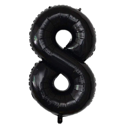 32 Zoll Regenbogen-Farbverlaufs-Zahlen-Folienballon 1-9 für Kindergeburtstag, Party-Dekoration, Babyparty, Brautparty, weitere Optionen verfügbar