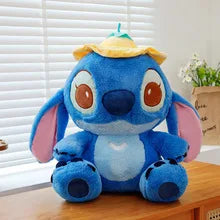 20-40cm Anime Cartoon Pink Angel Series Lilo & Stitch Doll Cute Hug Duck Stitch Plush Toy Soft Stuffed Kawaii Kid Birthday Gift