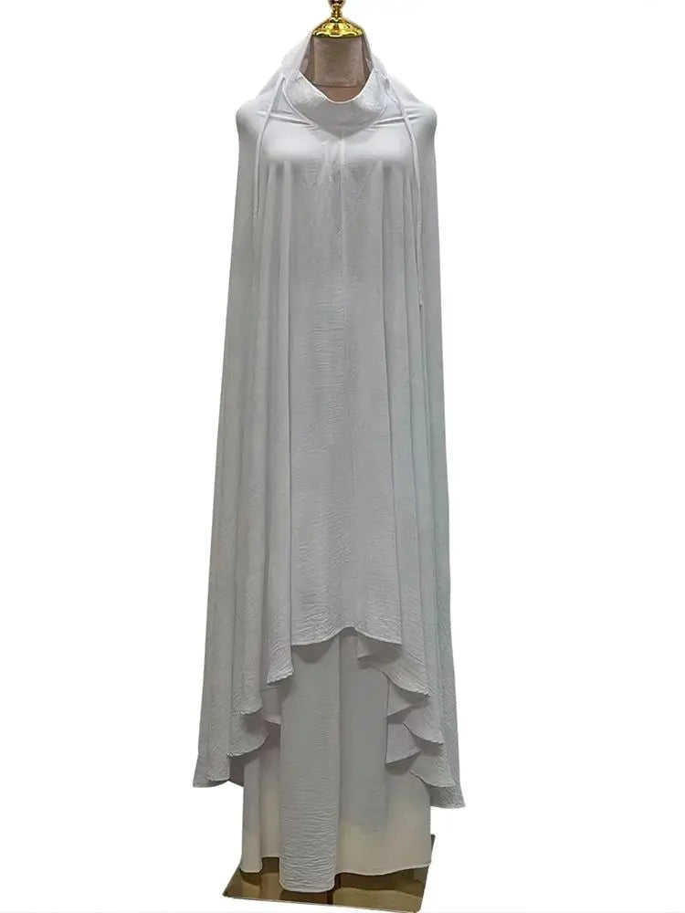 Ramadan Khimar Abaya Saudi Arabia Turkey Islam Muslim Hijab Dress Robe Femme Musulmane Prayer Clothes Abayas For Women Kebaya