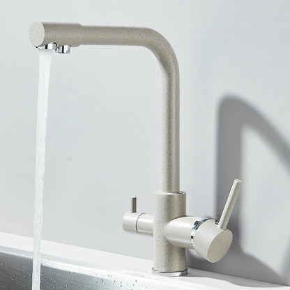 Filtered Kitchen Sink Faucets Drinking Water Filter Kitchen Faucet Sink Tap Hot Cold Water Tap For Kitchen