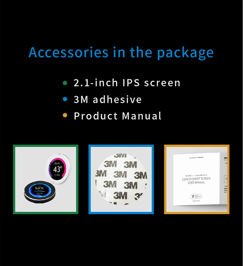 3.5 / 5 Inch IPS Type-C Secondary Screen Mini Computer USB Display CPU GPU RAM HDD Monitor with Holder Metal Case No Use AIDA64