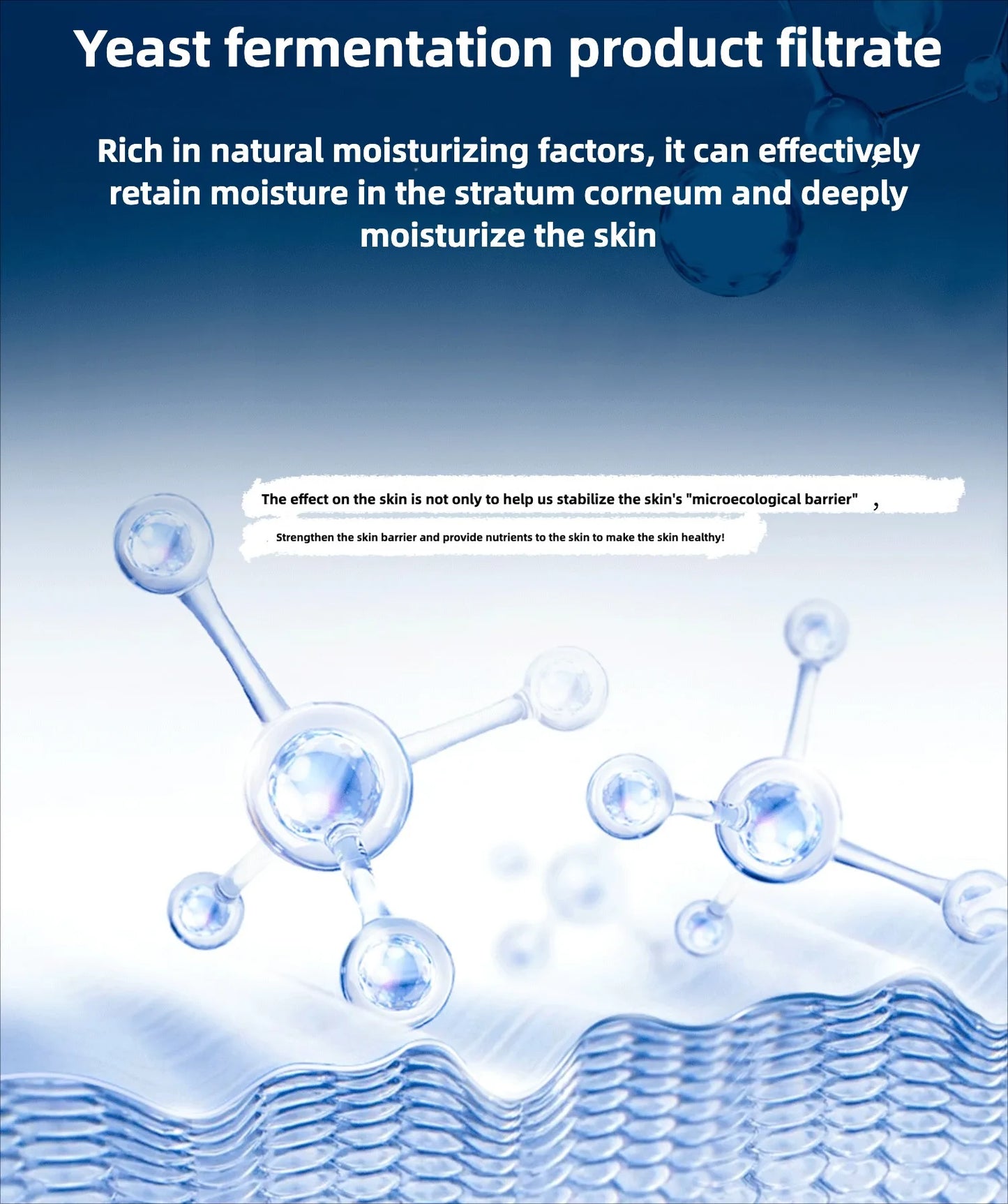 Hyaluronic Acid Serum Anti-Aging Moisturizing Shrink Pores Hydrating Whitening Essence For Microneedle Instruments Skin Care.