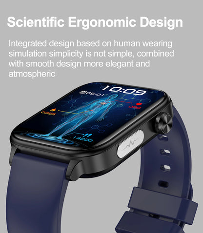 2025 New ECG+PPG Smart Watch Women Heart Rate Blood Lipid Uric Acid Women Menstrual Health Tracker Smartwatches For Android iOS.