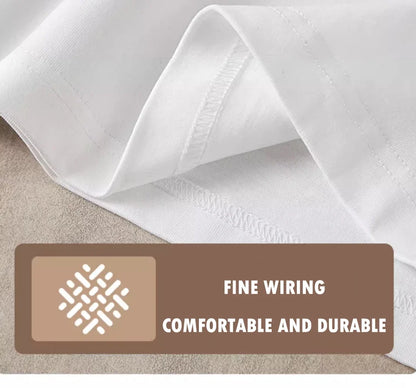 100% pure cotton summer high-end brand men's short sleeve round neck fashionable style half sleeved top breathable T-shirt.