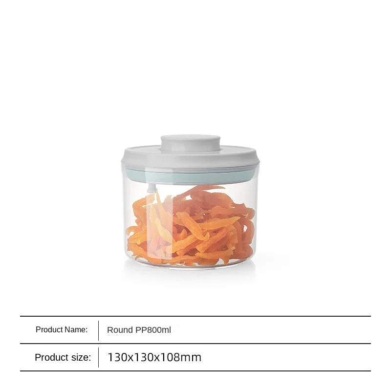 Airtight Food Storage Containers with Lids,Top Pop One Button Control,Air Tight Stackable Dry Cereal Container Set for Pantry