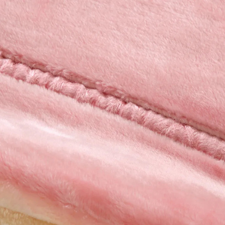 Ultra Soft Cozy Flowers Rose Throw Blanket Microfiber Heavy Fluffy Fleece Blanket for Home Bed Dormitory