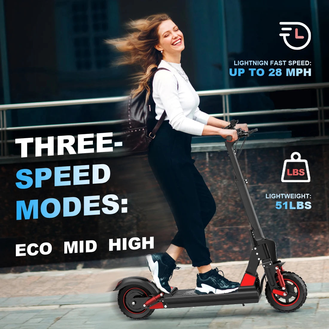Bogist-C1 Pro Electric Scooter with Seat, Foldable Electric Scooter, 40km, 13Ah Battery, Innovative.