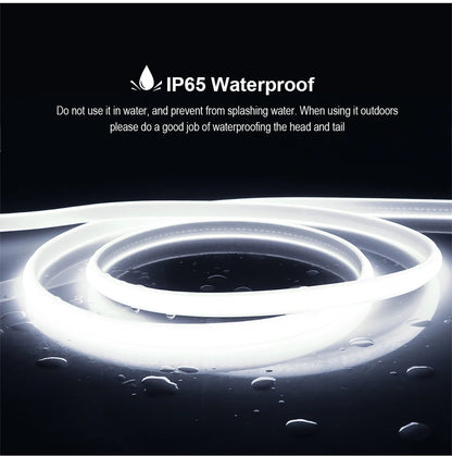 35M 30M 10M 5M 3M 110V 220V Super Helle COB LED Streifen mit Schalter FOB LED Band Band EU UNS Stecker Neon Lichter Für Outdoor Garten.