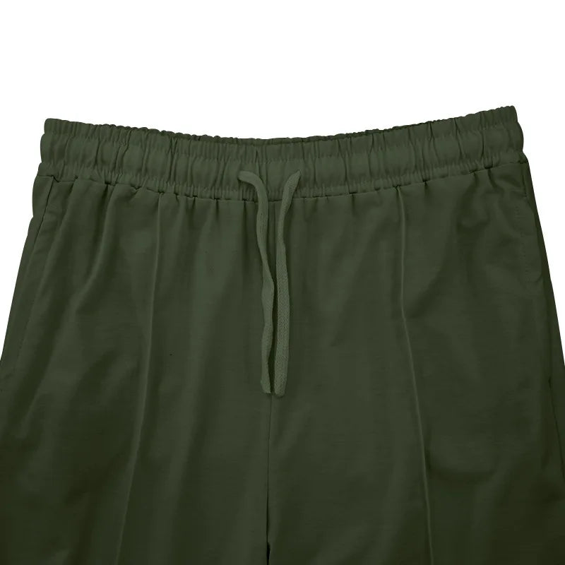 Cross-border spring and autumn thin men's sports and leisure drawstring loose jogging trend trousers sweatpants