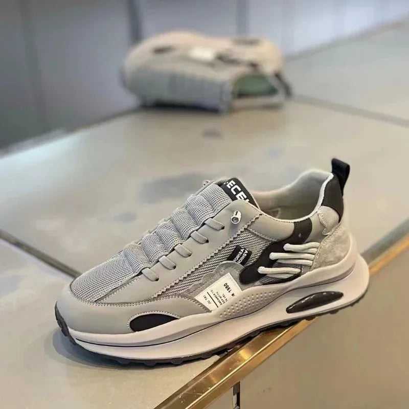 Brand Men Sneakers Thick Sole Comfortable Running Shoes Male Outdoor Mesh Sports Shooes Fashion Men Walking Shoes tenis hombres.