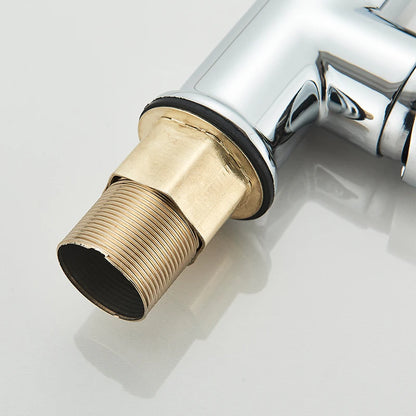 Kitchen Sink Faucet Flexible Water Pipe 360° Rotation Single Handle Deck Mount Cold Hot Water Mixer Water Tap