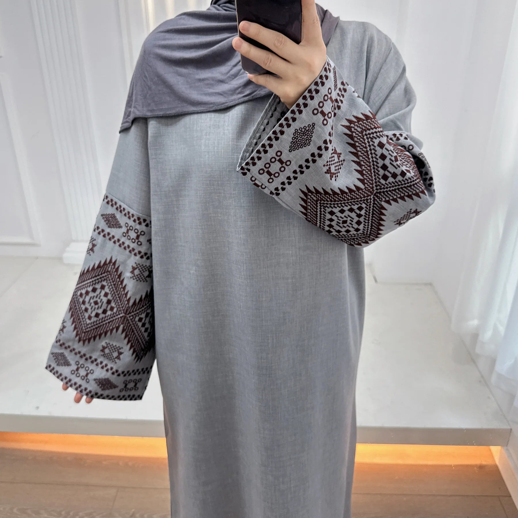 Eid Muslim Abaya for Women Party Embroidery Dresses Kaftan Arab Long Robe Islam Ramadan Dubai Abayas Vestidos Morocco Jalabiya.