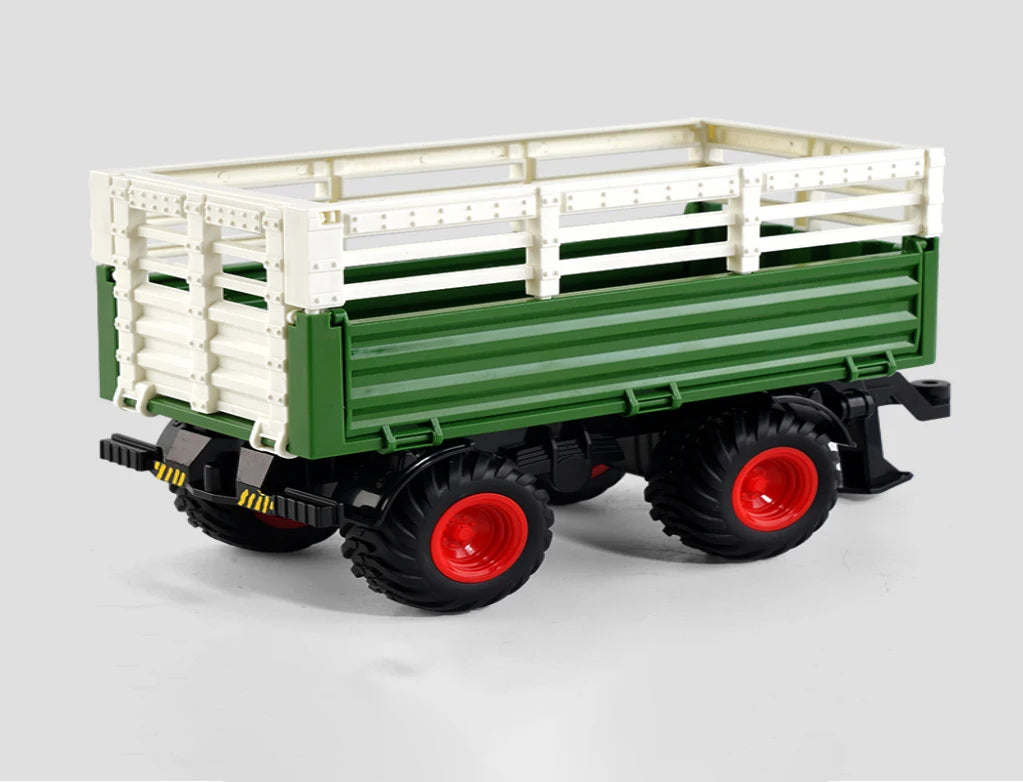 Remote Control Tractor RC Farm Truck Car Trailer 2.4G Farming Simulator Truck Miniature Farm Vehicle Toys Model Children Boy