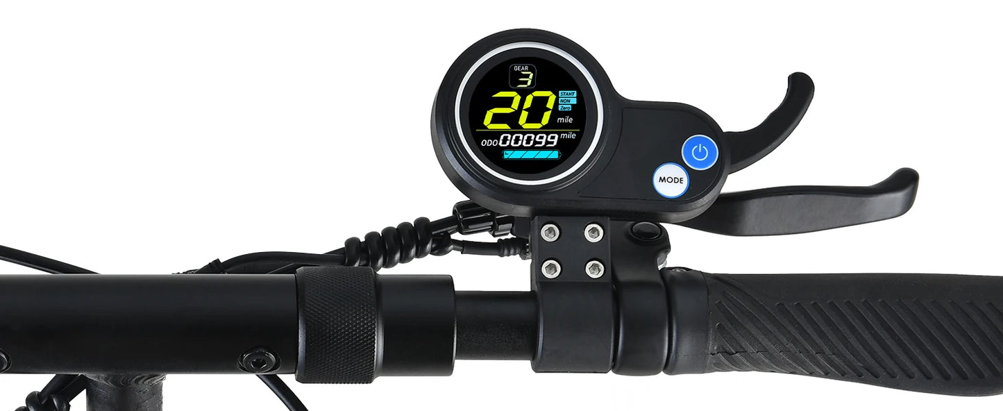 JOYOR Y8-S Electric Scooter 500W EScooter 48V 26 Ah Speed 20km/h Range 55-75km 10” Inflatable Tires Electric Scooters with ABE.