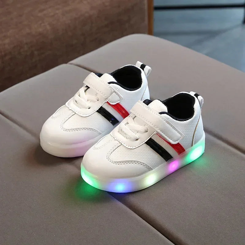 Children Led Shoes Boys Girls Lighted Casual Sneakers Glowing Shoes For Kid Sneakers With Luminous Sole Running Shoes Luminous