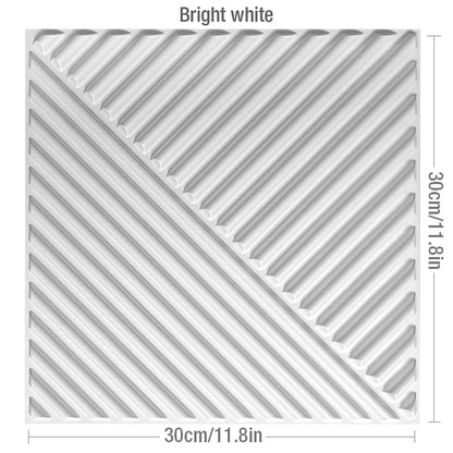 house wall renovation geometric 3D wall panel non-self-adhesive 3D wall sticker art ceramic tile wallpaper room bathroom ceiling