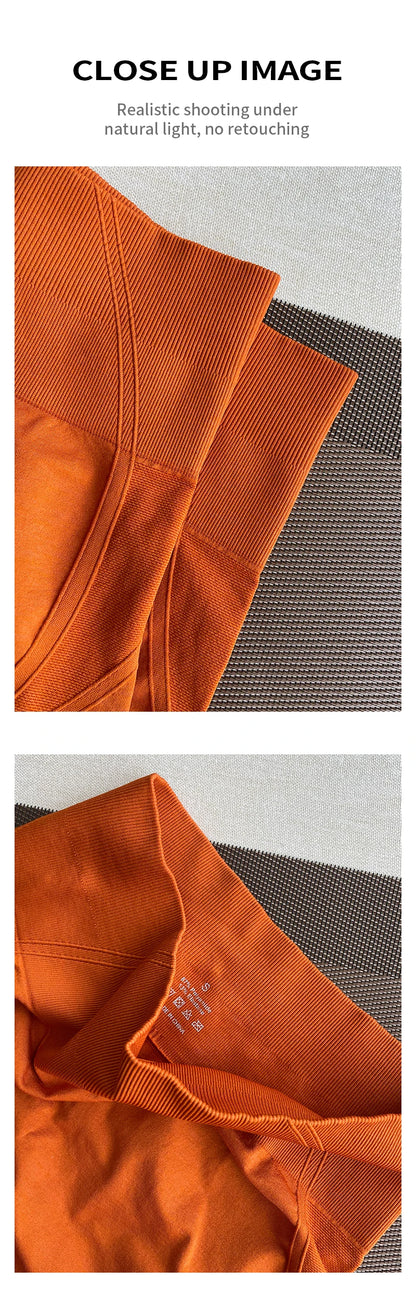 Effortless Seamless Tight Pants Gym Leggings Womens Workout Yoga Pants Soft High Waist Outfits Fitness Sports Wear.