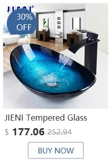 JIENI Keramik-Badezimmer-Waschbecken-Set, quadratisch, Porzellan, Arbeitsplatte, Waschbecken, Wasserhahn, Pop-Up-Abfluss, kombiniertes modernes Waschbecken-Set