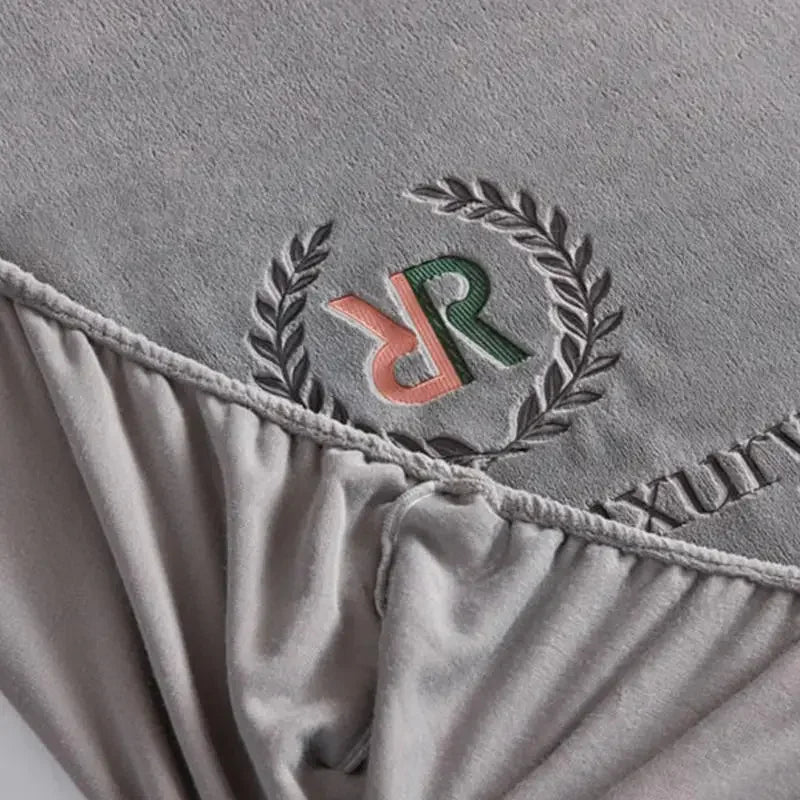 Winter Plush Elastic Fitted Sheet Couple Double Bedspread on The Bed Linen Mattress Pad Cover 90 150 180x200 Warm Deep Pocket.