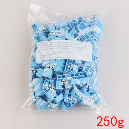250/500/700 1000 Pcs Pieces Replacement Parts DIY Classic Brick Blocks Building Xmas Gift Creative Moc Sets City Brinquedos