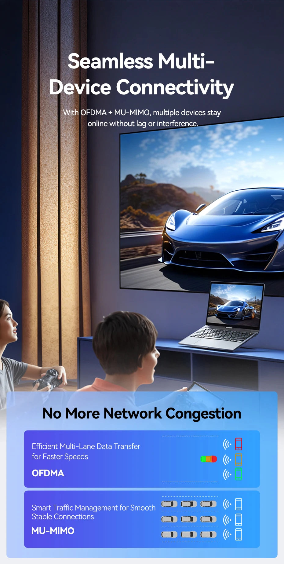 Vention New USB WiFi 6 Adapter 5G/2.4G 600Mbps Wireless WiFi Receiver Antenna Network Card Dongle LAN for Laptop PC Win 10/11.