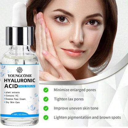 Hyaluronic Acid Facial Essence Deep Moisturizing Facial Skin Essence Korean Skin Care Products.