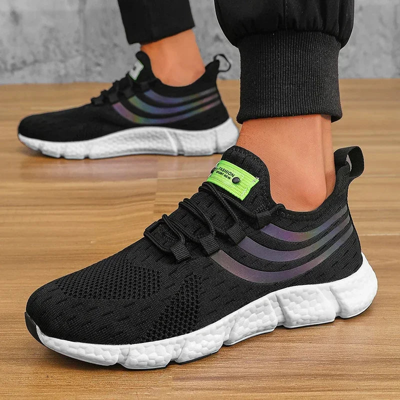 Men’s Sneakers Comfortable Breathable Platform Shoes Summer Man Running Shoes Breathable Comfortable Fashion Walking Sneakers.