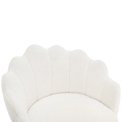 WOLTU Höhenverstellbarer, ergonomischer Schreibtischstuhl, Drehstuhl mit Rollen, Gaming-Schminkstuhl, Lordosenstütze für das Heimbüro