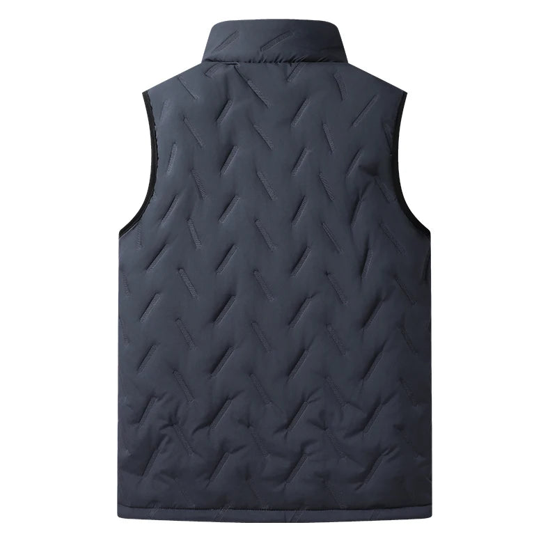 7XL Men Winter Brand Warm Waistcoat Vest Mens Casual Autumn Outwear Vests Outfits Fashion Thicken Sleeveless Jacket Vest Male.