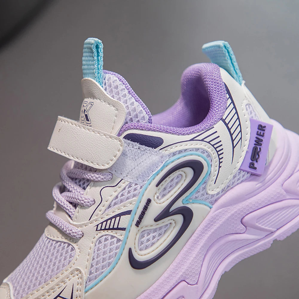 Autumn Children Sport Shoes Mesh Breathable Teenager Kid's Sneakers Boy's Girl's Running Shoes Trend Fashion Sport Shoes.