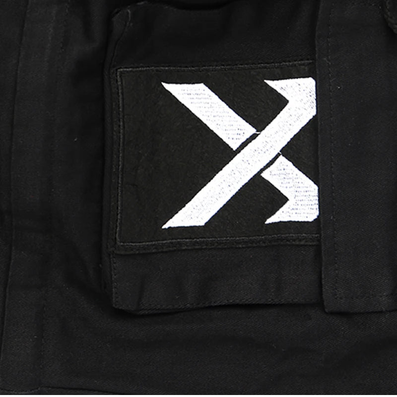 11 BYBB'S DARK Tactical Functional Cargo Pants Men Multi-Pocket Joggers Trousers 2023 Detachable Hip Hop Streetwear Pant Black.