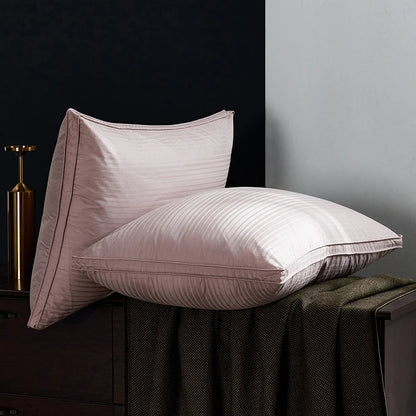 100% Goose Down Pillows Neck Pillows for Sleeping Bed Pillow 100% Cotton Cover with Goose Donw 1pc Hotel Collection Soft Comfort