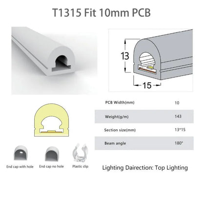 Neon LED Silicone Tube Flexible Soft Light For SK6812 WS2812B WS2811 DIY Holiday Decoration Strip Bar Lighting Tape Waterproof