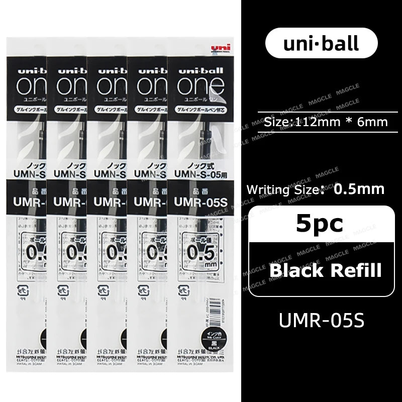 Uniball ZENTO Standard 0,38/0,5 mm Gelschreiber, wasserbasierte, glatte Schreibroller, passend für verschiedene Anlässe, Schreibwaren