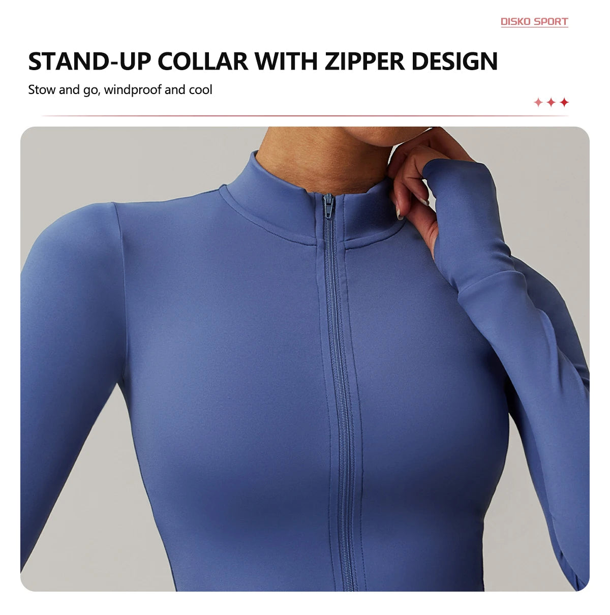 Hearuisavy 2Pcs Long-Sleeved Set Women Casual Outdoor Running Jackest Suit Yoga Clothing Quick Drying Push Up Fitness Sportswear.