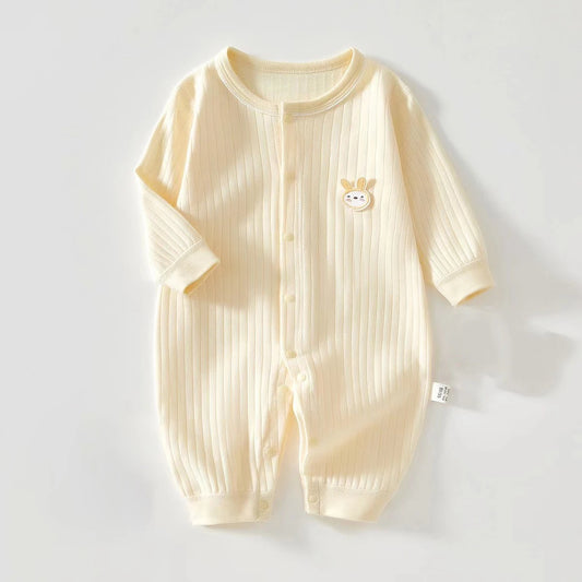 Frühling und Herbst 0-12 Monate Baby Strampler Hochwertige Neugeborene Mädchen Jungen 100 % Baumwolle Kleidung von Langarm Säuglingskleidung