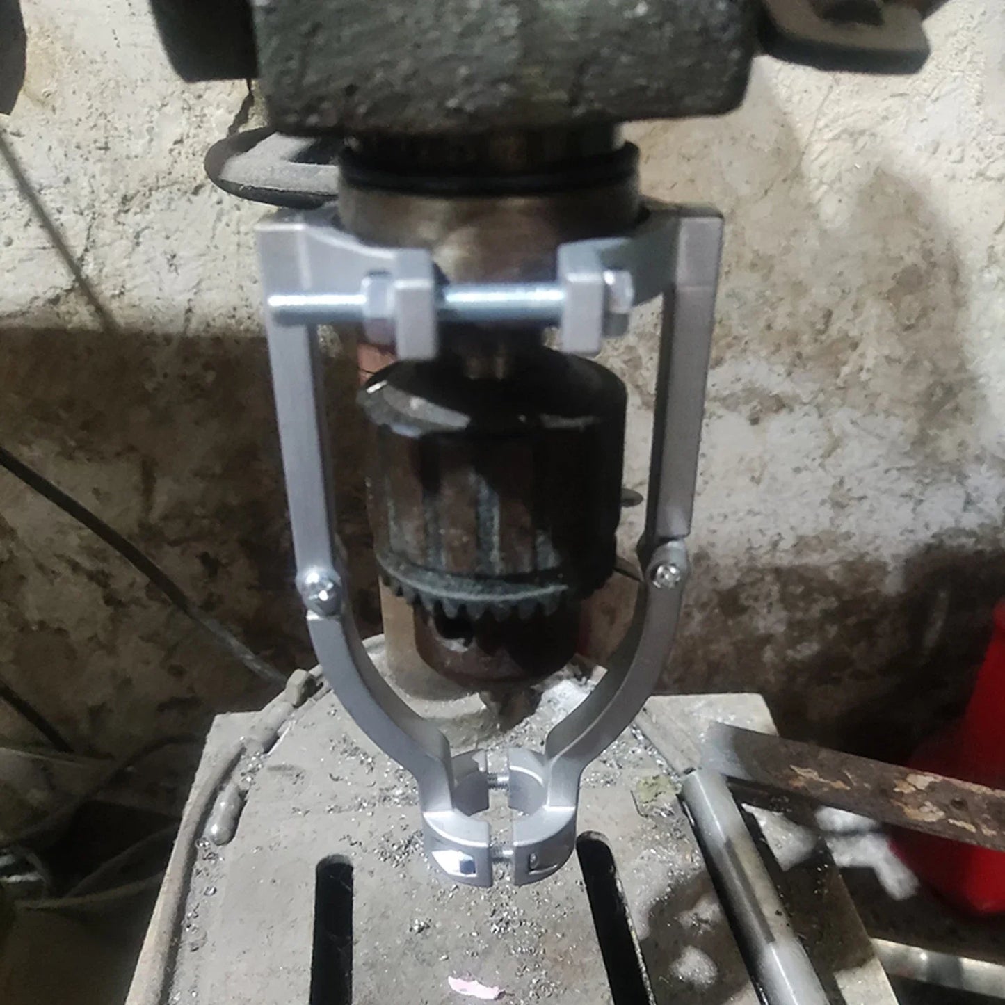 Quadratische Loch Bohrer Adapter Bohrer Befestigungs Halterung Professionelle Befestigung Joint Mortiser Bit für Holzbearbeitung Werkzeuge