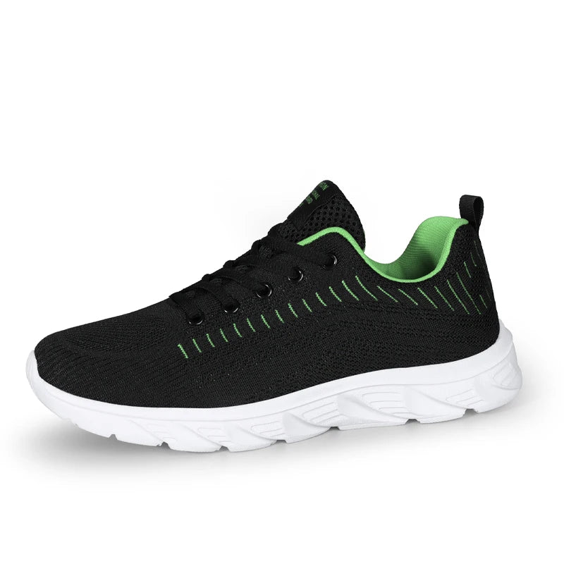 YRZL Lightweight Running Shoes Breathable Non-Slip Running Shoes Men Comfortable Sneakers Outdoor Sports Soft Wear-Resistant.