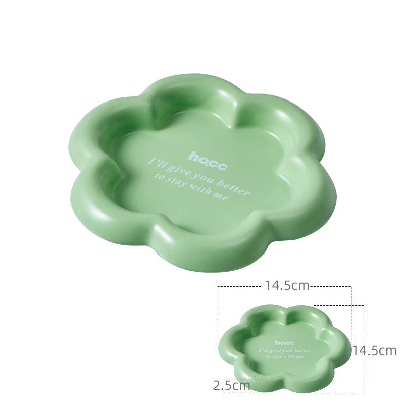 Cat Ceramic Food Basin Pet Small Size Canned Snack Feeding Dish Bowls Puppy Cute Eating Feeders Kitten Supplies.