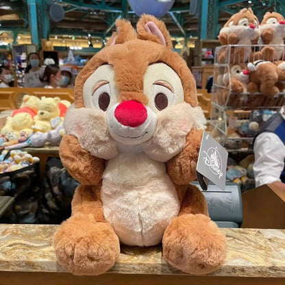 30/60cm Disney Chip And Dale Toy Stuffed Chipmunks Lovely Anime Soft Hug Pillow Sleeping Girl Child Gifts Doll