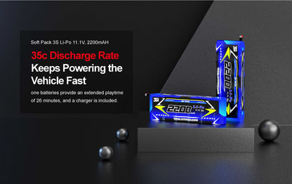 Teeggi 1/14 4WD High Speed Rc Off-road Car 100KM/H Brushless motor 3S Remote Control Truck Drift Racing Cars Toys For kid Gifts