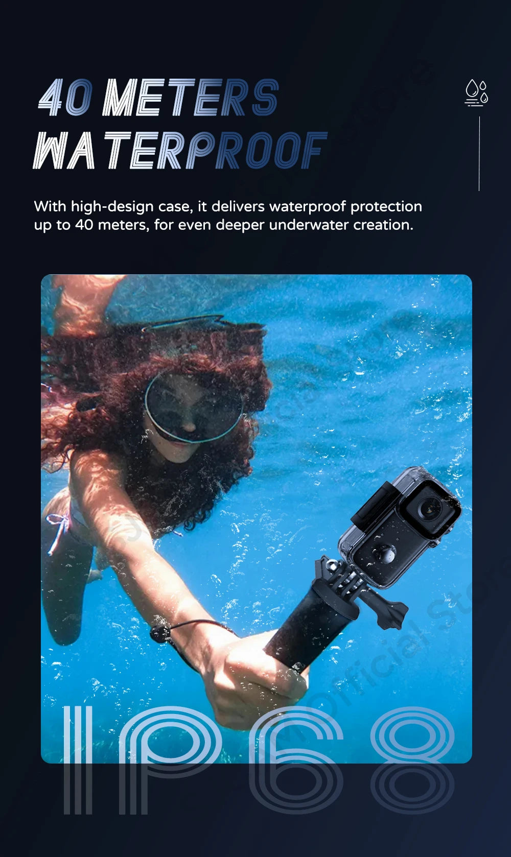 SJCAM C200 Pro 4K Action Camera with Portable Body 5M Waterproof FHD 6-Axis GYRO Video Body 5G WiFi Night Vision Sports DV.