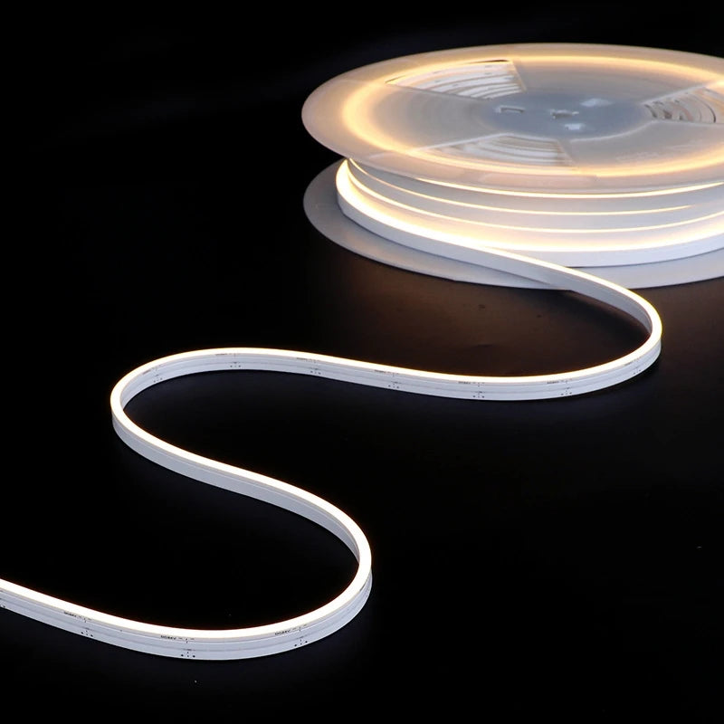 4x8mm Super Thin LED Neon Strip Light DC12V Flexible Waterproof Silicone Tube Diffuser Recessed Cabinet Bedroom Tape Neon Lights.